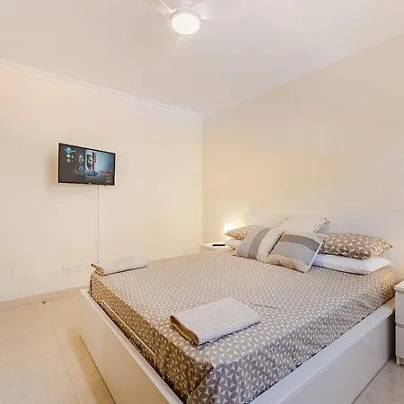 Beautiful Sea View With Air Condition San Remo-palm Mar Arona Apartment *